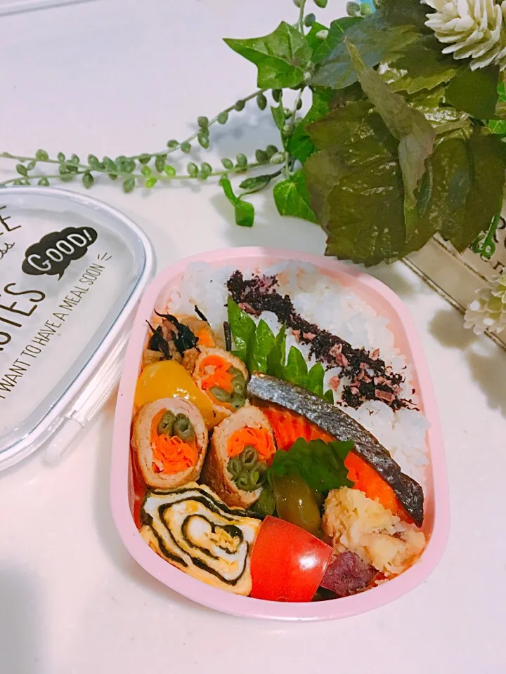 野菜巻きのお弁当。|ayaさん