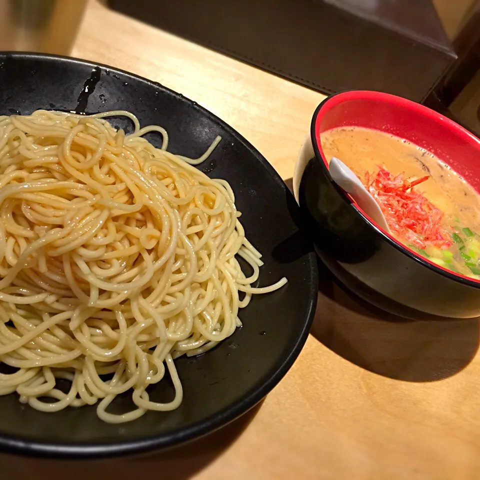 Snapdishの料理写真:海老つけ麺。濃厚です！|リュカさん