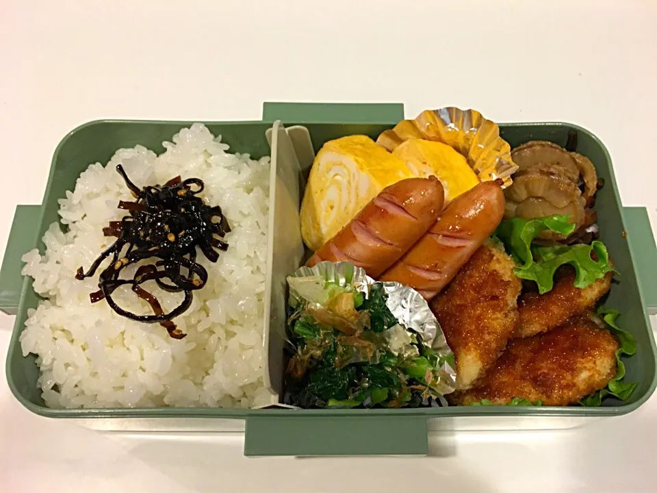 チキンカツのお弁当。|Chiharuさん