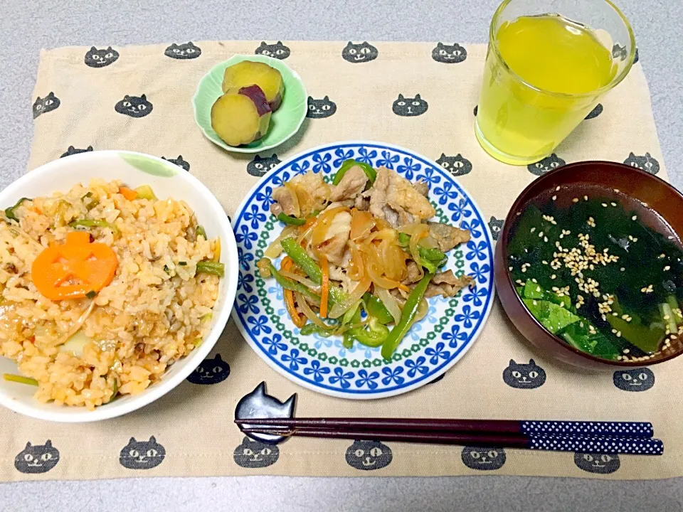 Snapdishの料理写真:11/2晩ごはん|ゆーみんさん