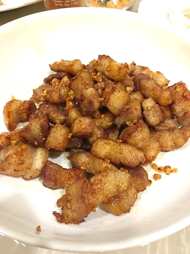 Garlic Boiled Pork (non-fried)|Queenさん