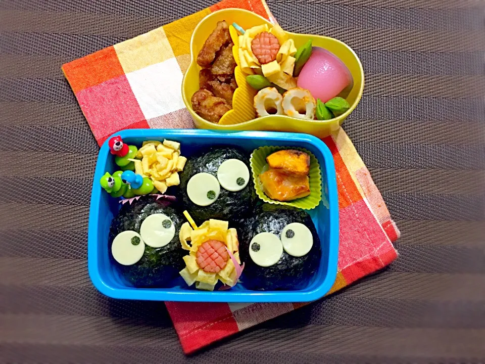 まっくろくろすけ弁当|あきとんとんさん