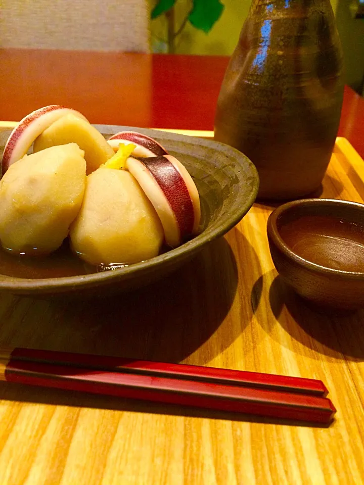 Snapdishの料理写真:里芋とするめいかの煮物|かおり🐰さん