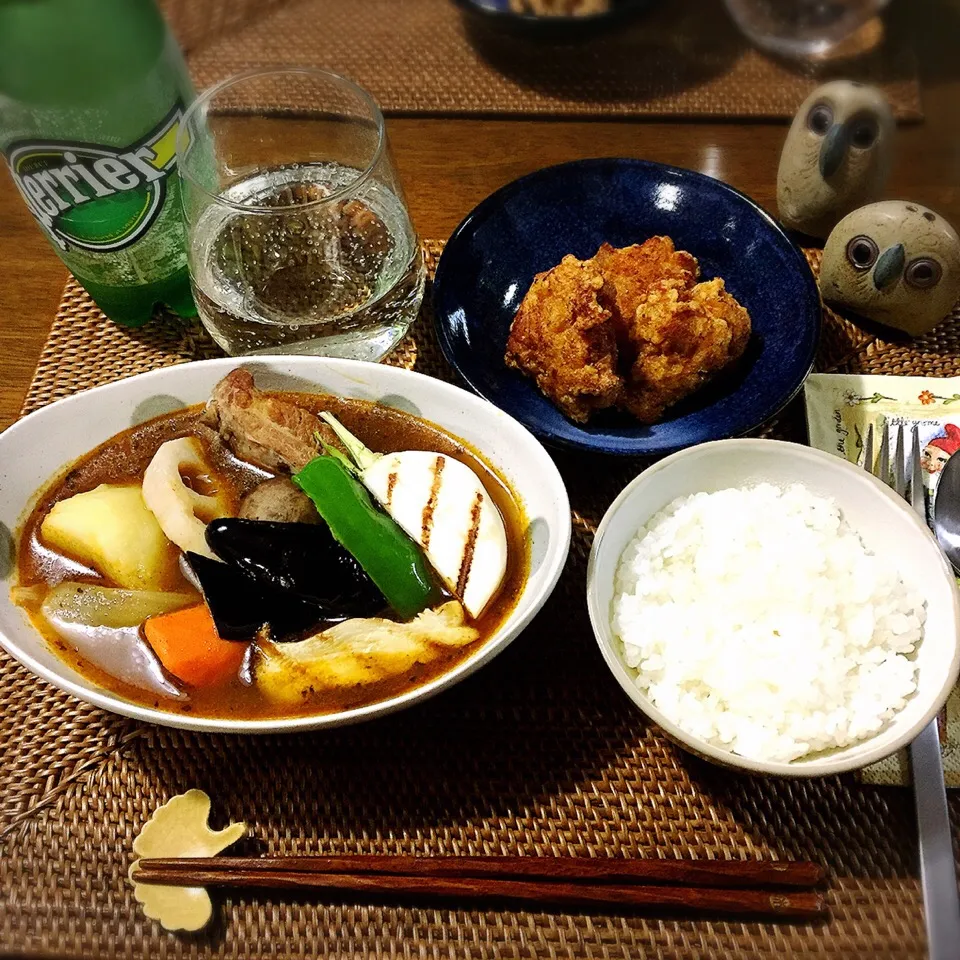 我が家のスープカレー定食|@mayuさん