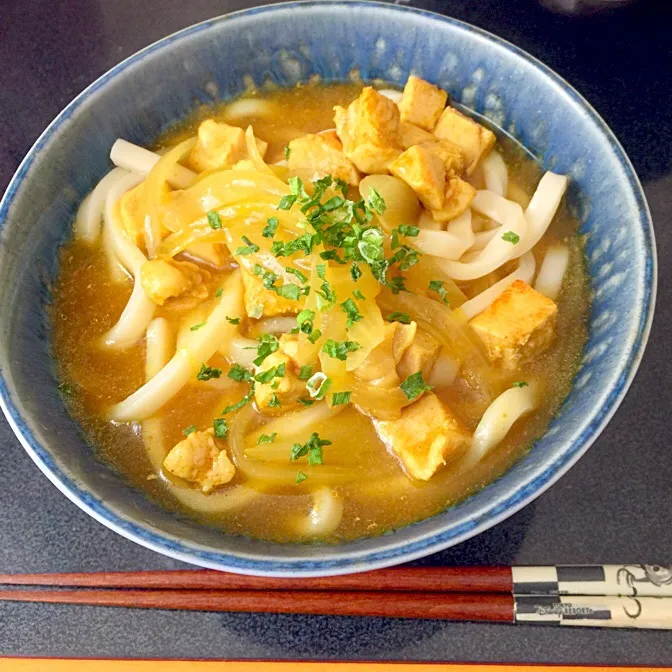 Snapdishの料理写真:カレーうどん|ぺろたんさん