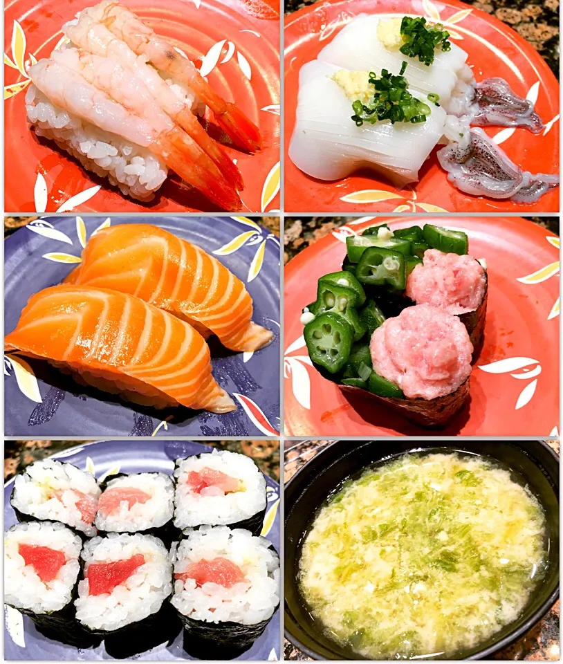 回転寿司たち🍣 今日は赤皿が99円|ゆうじ.さん