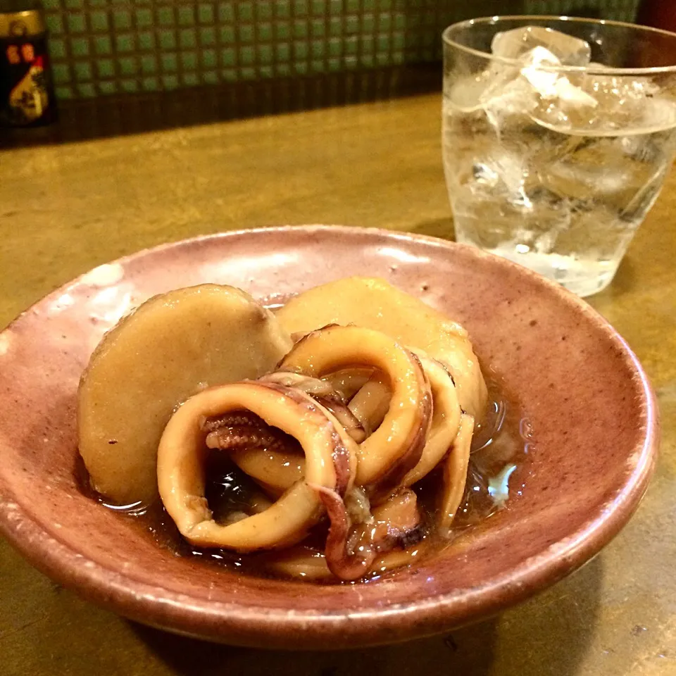 里芋とイカの煮物|マユマユさん