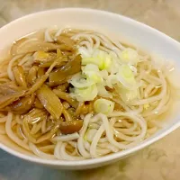 戸隠そばを白だしとキノコのあんかけで|naoさん