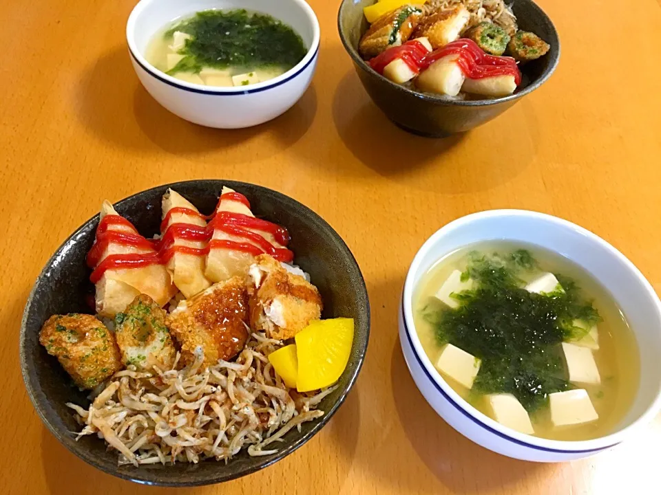 Snapdishの料理写真:あるもの丼|kimikimiさん