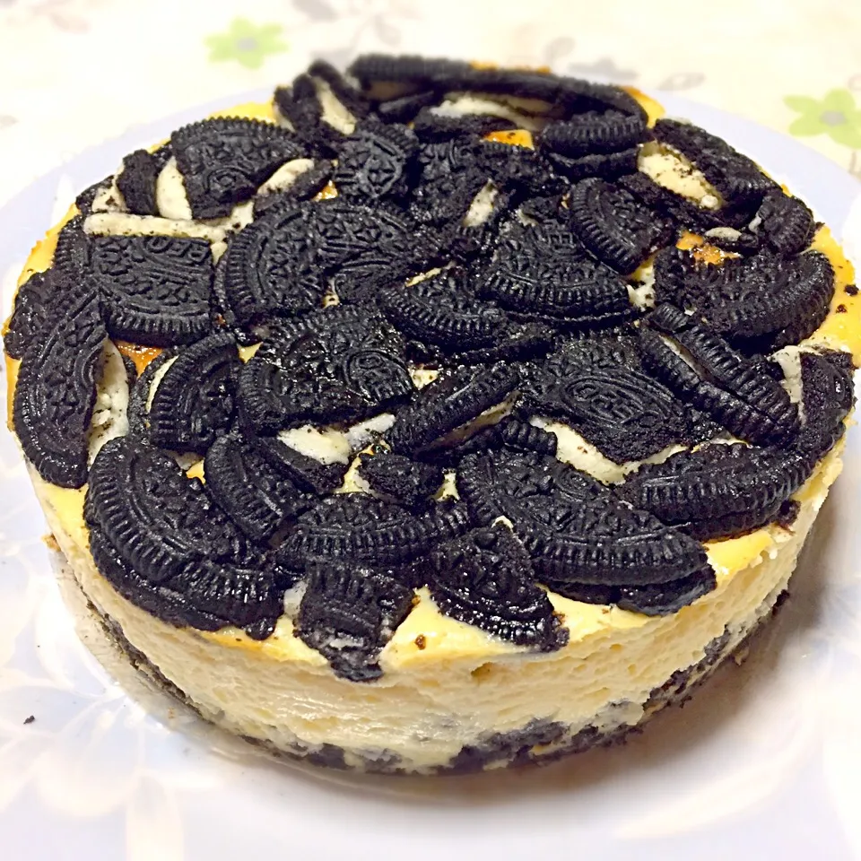 オレオの水切りヨーグルトチーズケーキもどき|MILKYさん