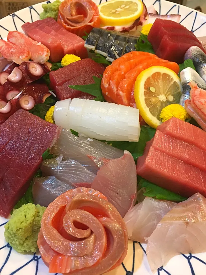 Assorted sashimi|チェリーリンさん