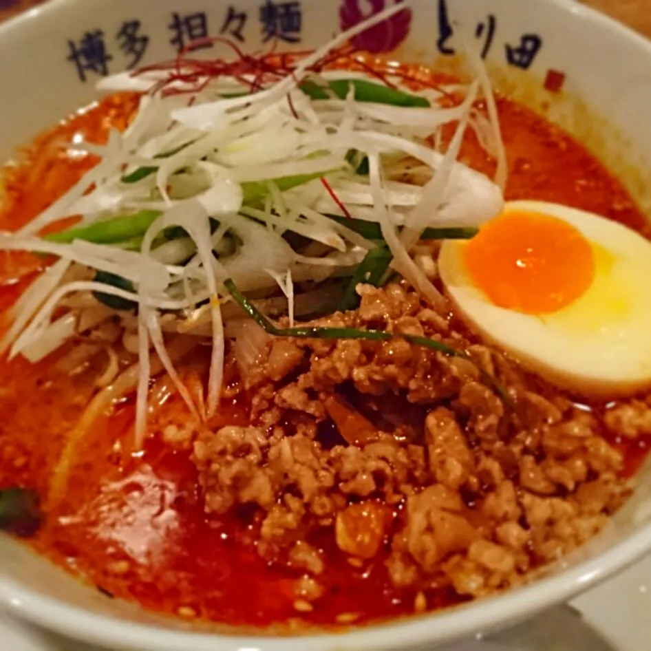 Snapdishの料理写真:博多担々麺
 #担々麺|kossyossさん