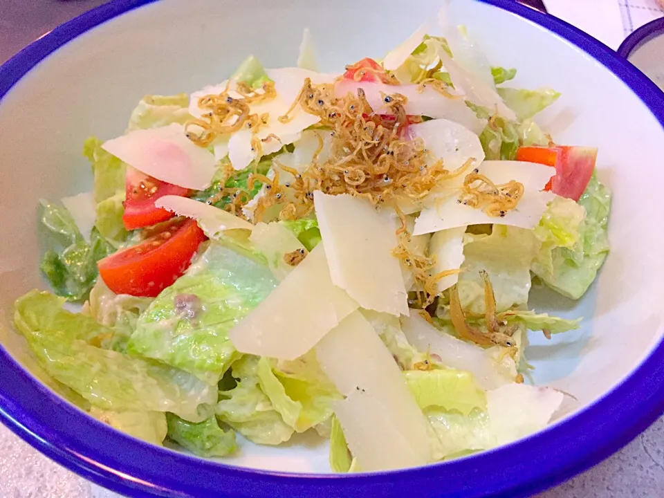 Hardfiskur Caesar salad|Sky Blueさん