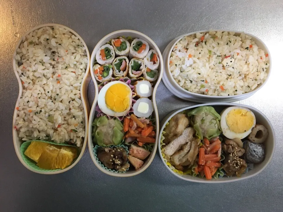 Snapdishの料理写真:父が作るお弁当|じゅんさん