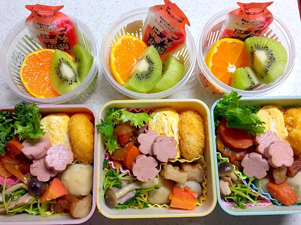 Snapdishの料理写真:お弁当🍊|peachさん