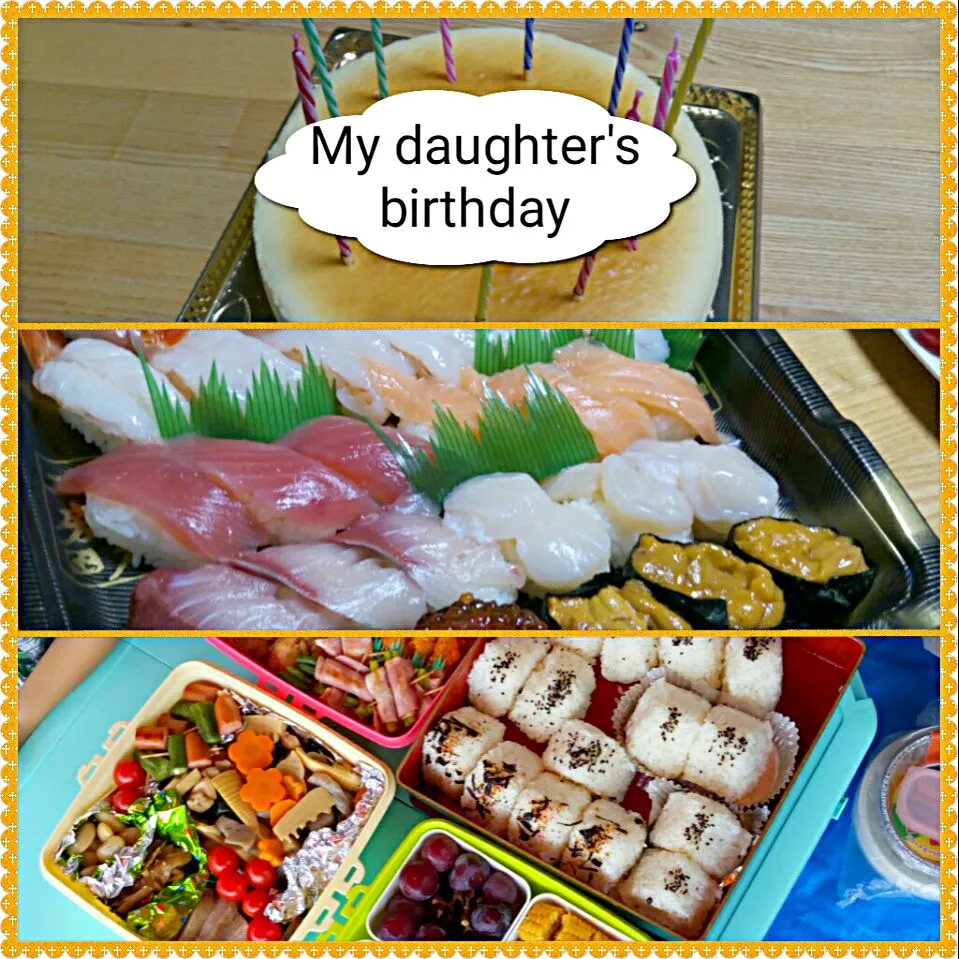 11/07 sports festival and my  daughter's birthday #Birthday #sport|タップダンスシチーさん