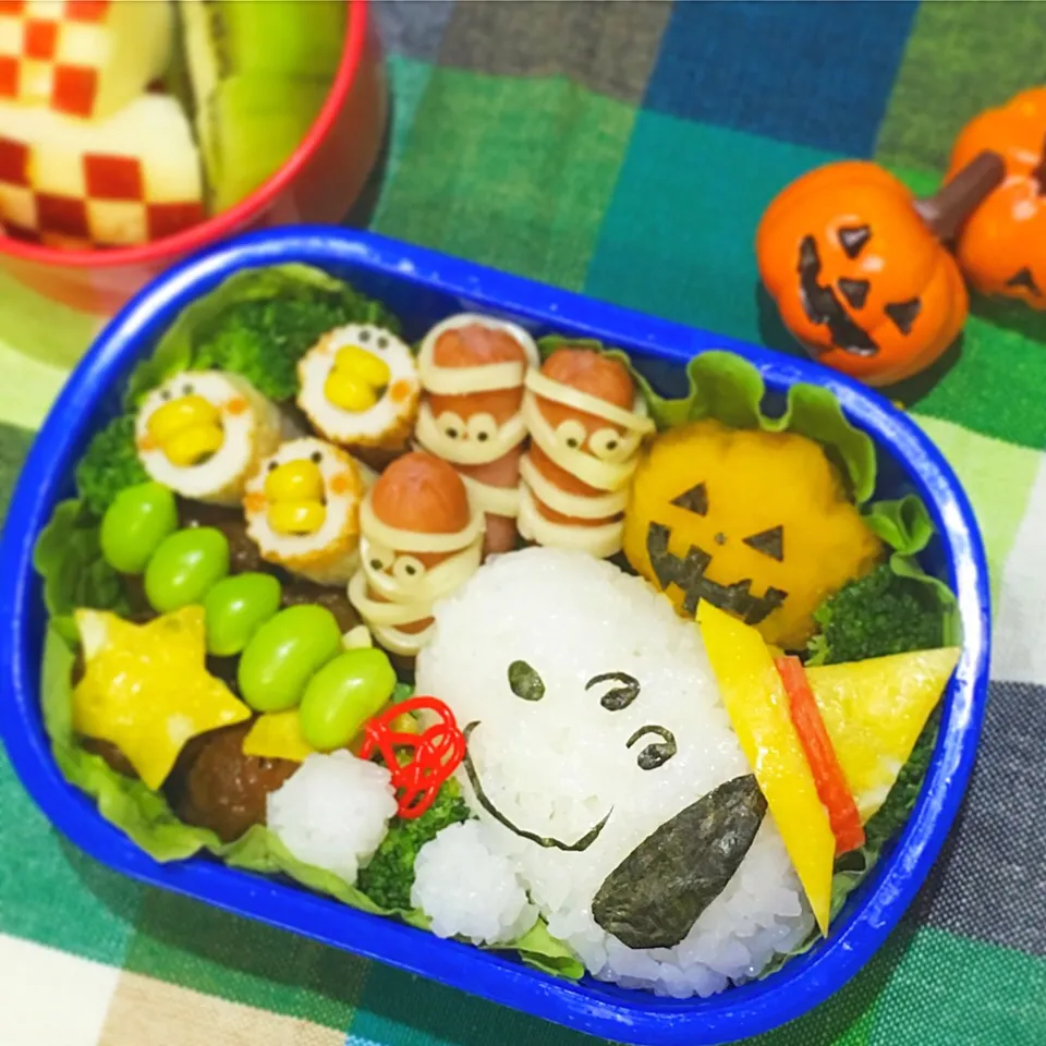 ハロウィンスヌーピー弁当♡|えりさん