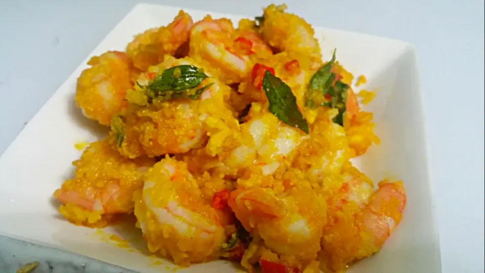 Salted egg butter prawns|🌷lynnlicious🌷さん