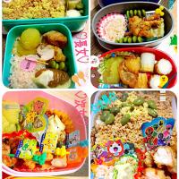 小学生4人分のお弁当☆