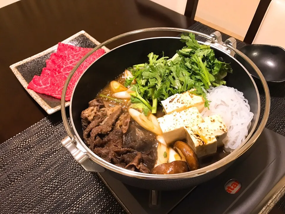 Snapdishの料理写真:すき焼き|Jun  Sakamotoさん