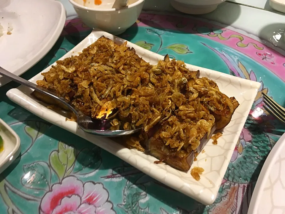 Brinjal with sambal and grago @ Baba Wins|Ong Sor Fernさん