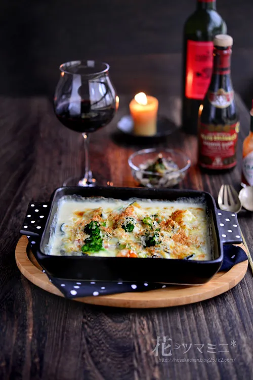 「南瓜のグラタン」 #花ヲツマミニ|ほ助さん