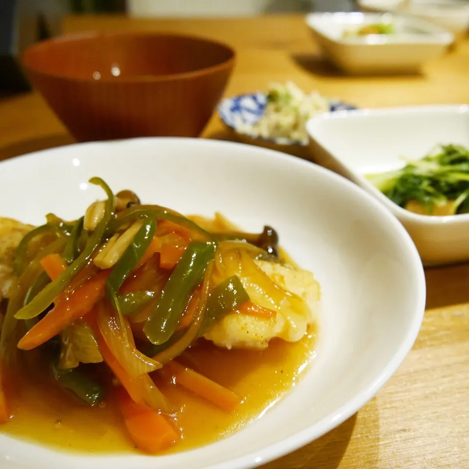 鱈の野菜あんかけ☺︎|mahomahoさん