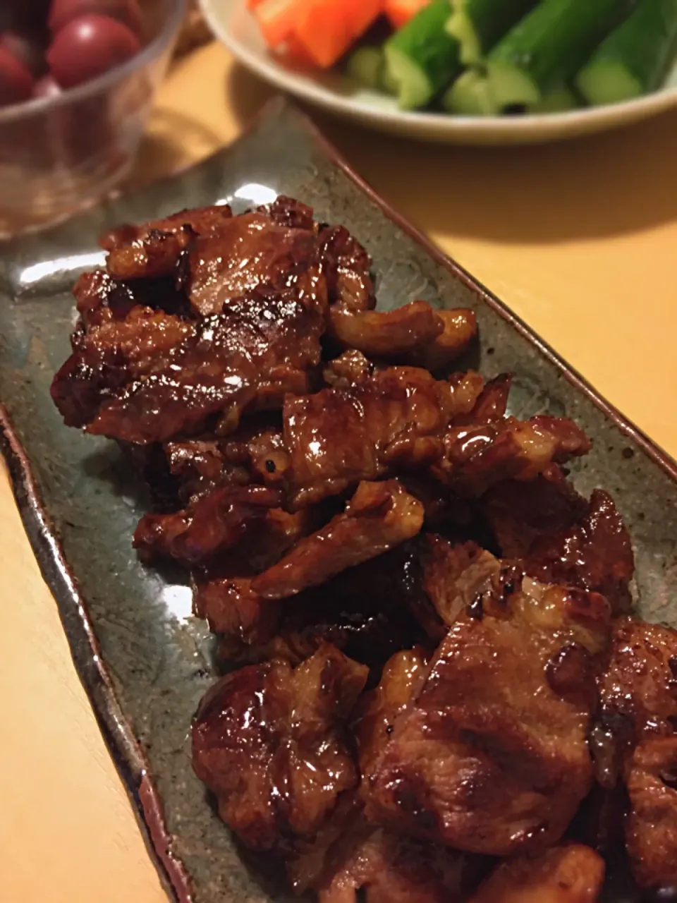 Snapdishの料理写真:豚肉ヤンニョムグイ|Inniさん