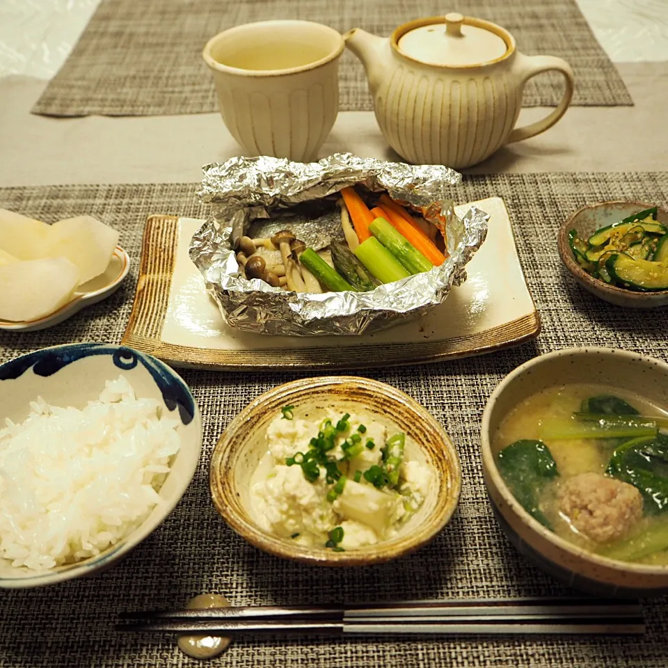 Snapdishの料理写真:鱈のホイル焼き|はらしおりさん