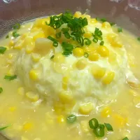 Corn soup with rice 😜|Grace Chさん