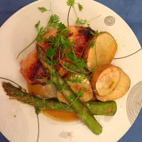 Chicken and asparagus|Ewerthon Tobaceさん