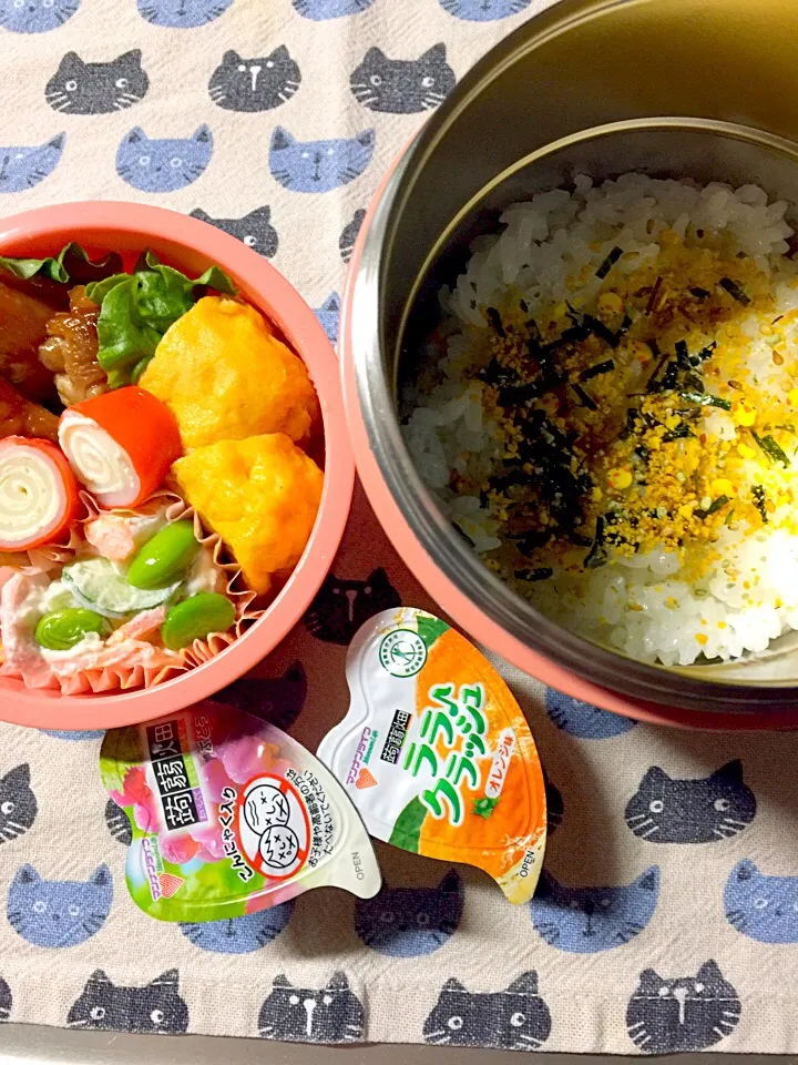 高1次女  お弁当🍱
温かいお弁当‼︎|しげっちさん