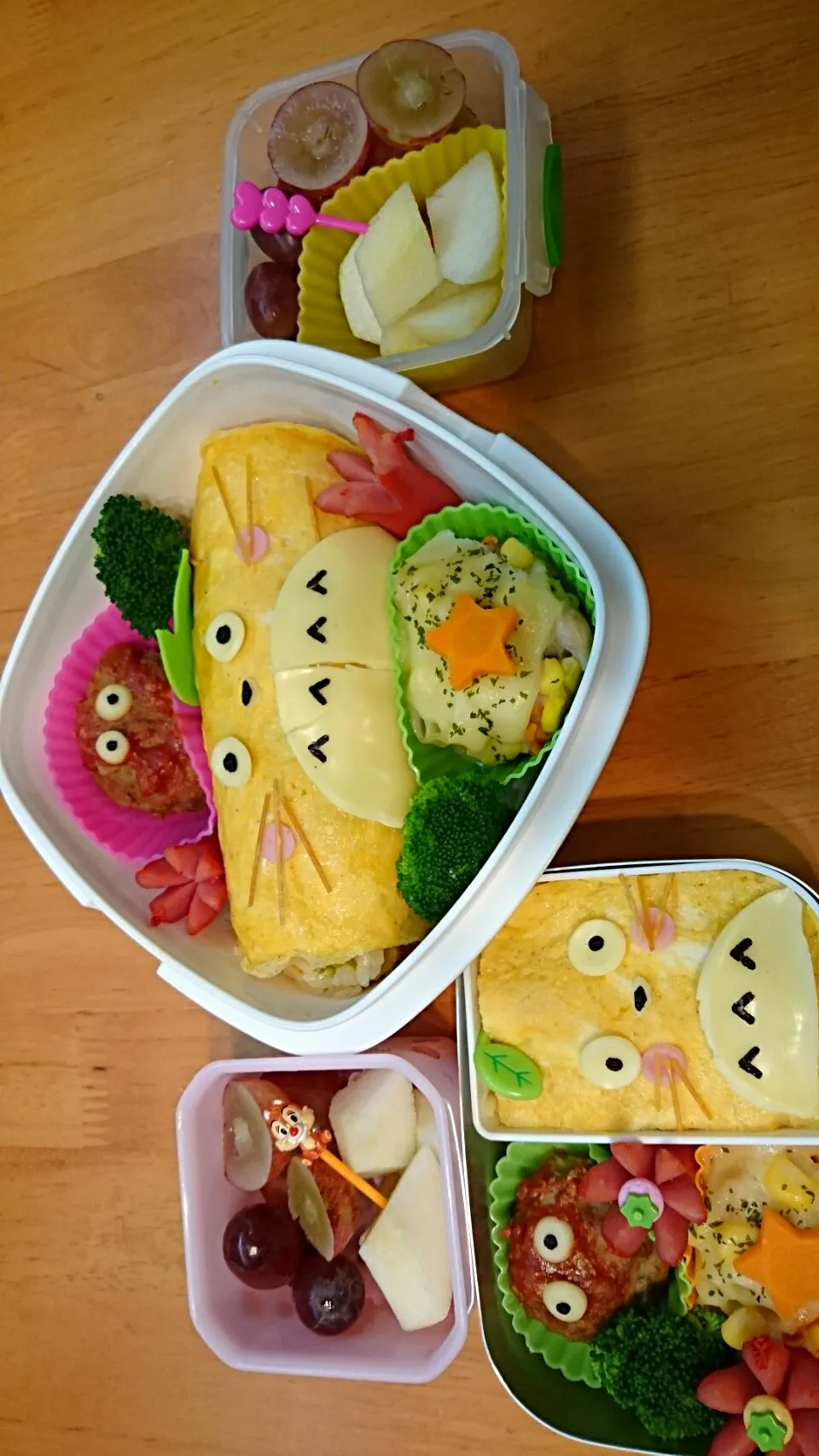 11月9日トトロオムライス弁当|あけみさん