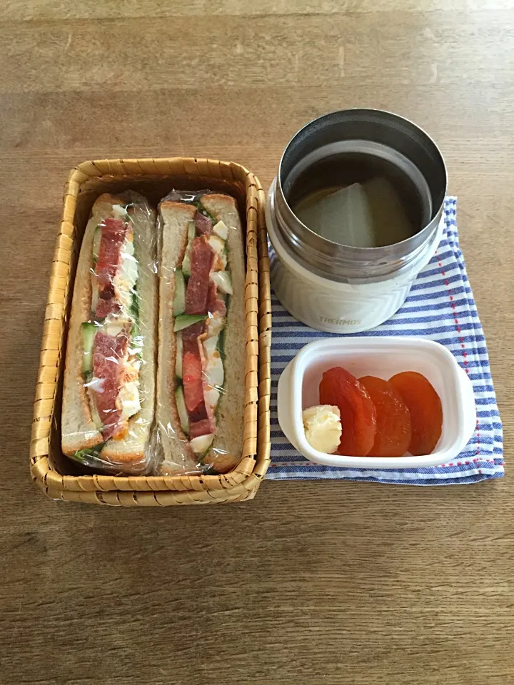 Snapdishの料理写真:本日のお弁当|ボンジュール！さん