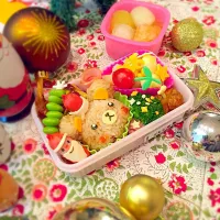 Snapdishの料理写真:クリスマス弁当。|Nakamura Sakiさん