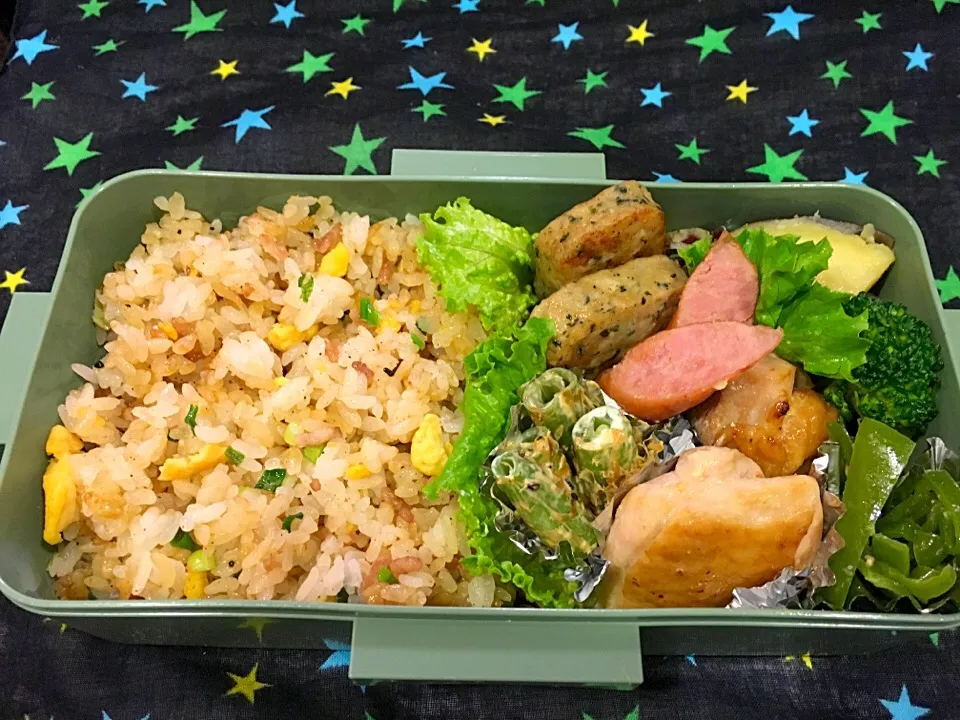 炒飯のお弁当。|Chiharuさん