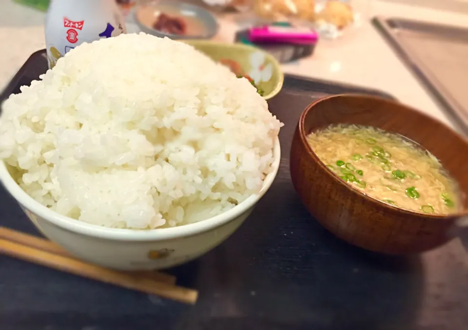 息子の白ご飯(°_°)|和さん