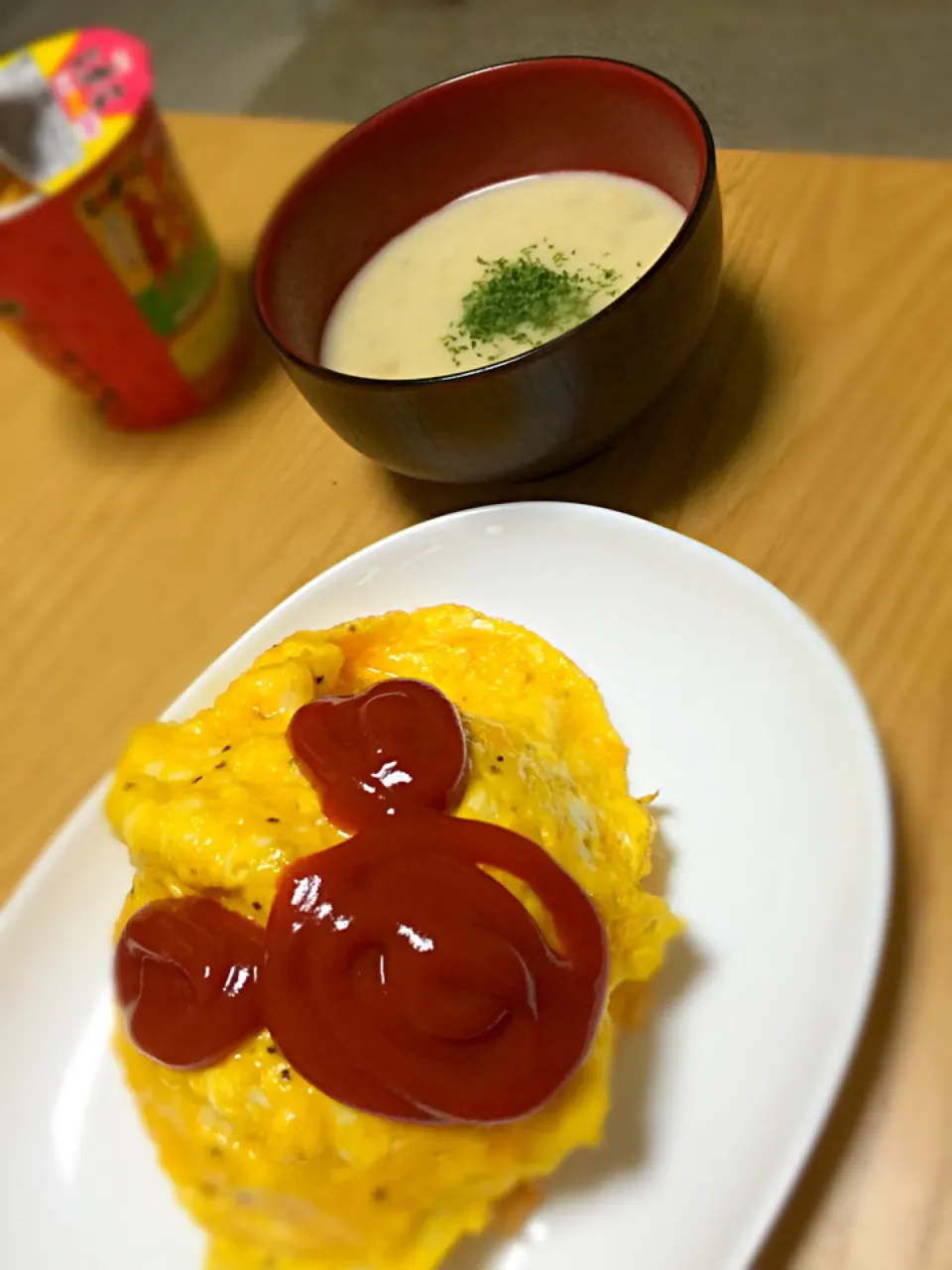 Snapdishの料理写真:いつも作るオムライス！|きこさん