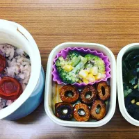 Snapdishの料理写真:☆11/9の簡単弁当☆|あーちゃんさん