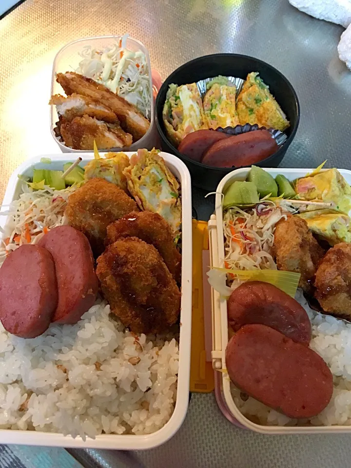 トンカツ弁当😋|みかさん