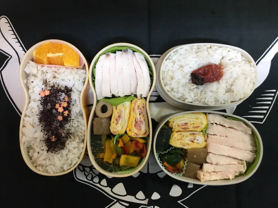 Snapdishの料理写真:父の作るお弁当 2016/11/10|じゅんさん