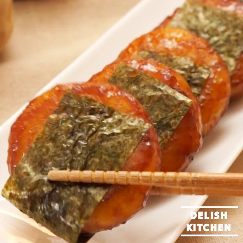 【動画】磯辺のいももち delishkitchentv|DELISH KITCHENさん