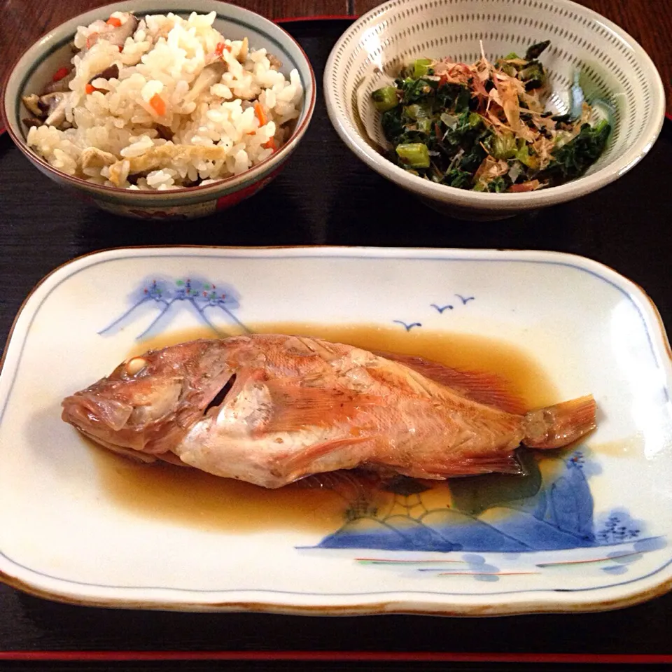 煮魚定食😁|nao子さん