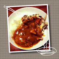 Snapdishの料理写真:きのこチーズた〜ぷりカレーライス🍛|おまるぴさん