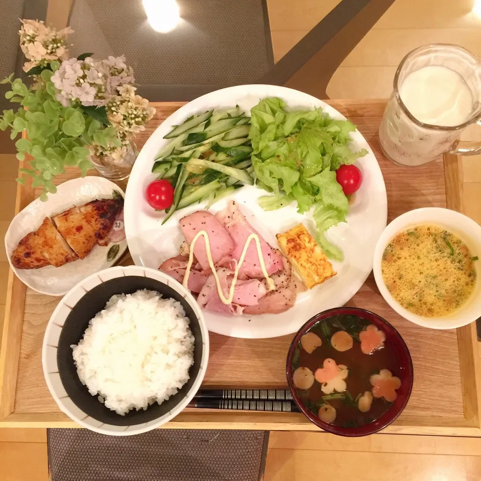 Snapdishの料理写真:11/11❤︎主人の朝ごはん❤︎|Makinsさん