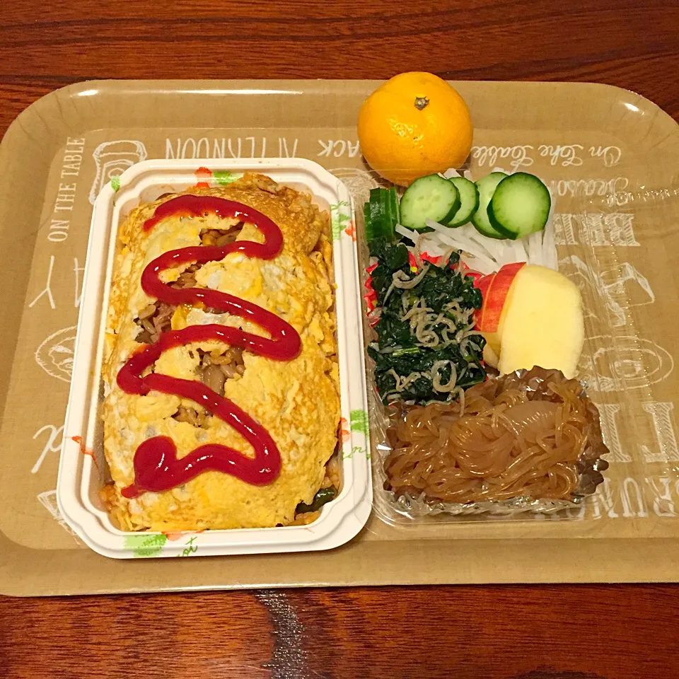 オムライス弁当|とにおさん