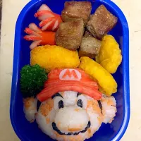 Snapdishの料理写真:キャラ弁☆マリオ|ASAMIさん