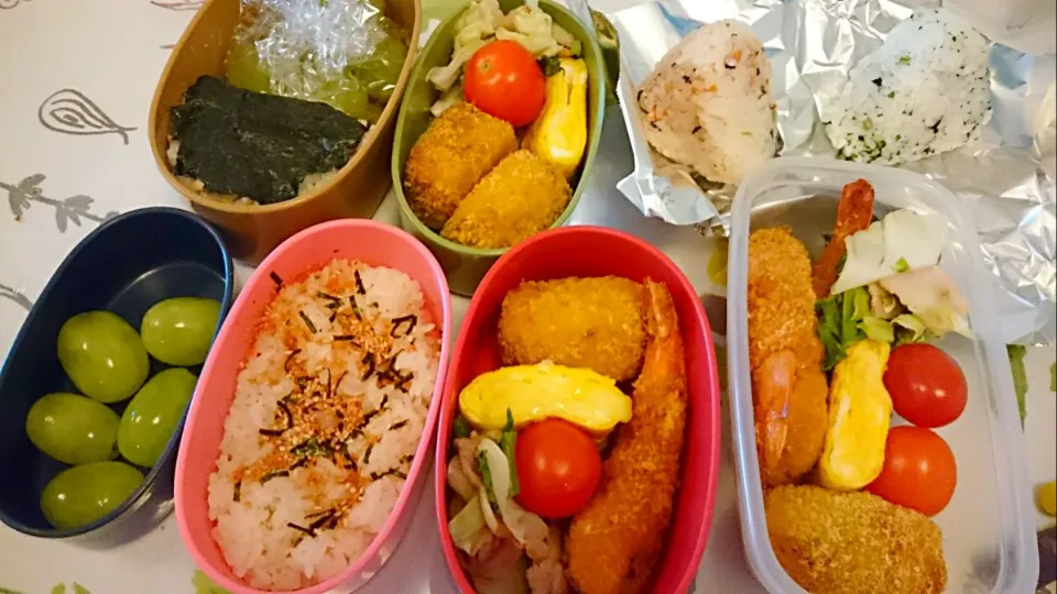 エビフライ&コロッケ弁当|ぴよぽよママさん