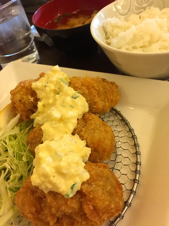 カキフライ定食@オイスタン|ま〜てぃんさん