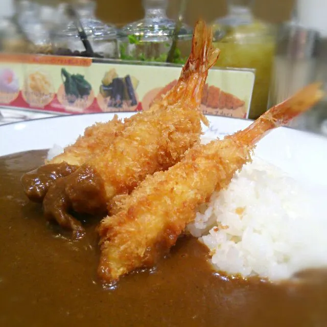 カレー曜日の、 海老フライカレー|大石さん